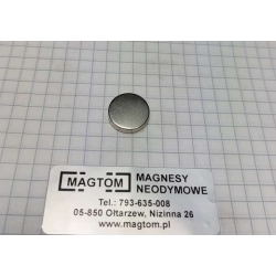 Magnes neodymowy MW 14x3 [N38]