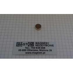 Magnes neodymowy MW 10x4 [N38]