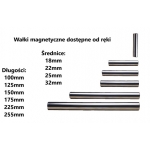 Wałki magnetyczne - separator magnetyczny