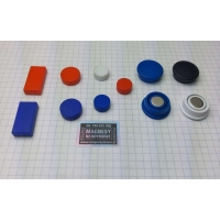 Magnesy w obudowie plastikowej kolorowe