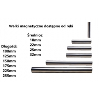 Wałki magnetyczne - separator magnetyczny