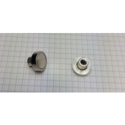 Uchwyt magnetyczny D16L z magnesem neodymowym [M4/ N 38]