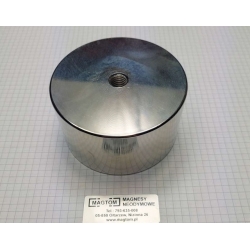 UM 90x50 z magnesem neodymowym gwint wewnetrzny [M12/ N45]