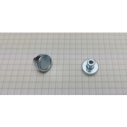Uchwyt magnetyczny D13L z magnesem neodymowym [M3/ N 38]