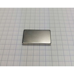 Magnes neodymowy MPŁ 25x15x3 [N38]