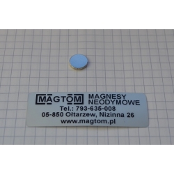 Magnes neodymowy MW 10x1,5 [N38]