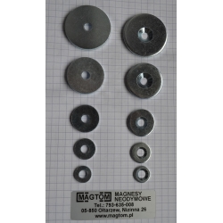 PO15 Podkładka metalowa ocynkowana 15-5,5/8,5x1,5mm