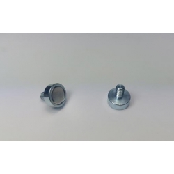 Uchwyt magnetyczny C13L NI+Zn z magnesem neodymowym [M5/ N 38]