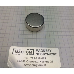 Magnes neodymowy MW 20x10 [N50]