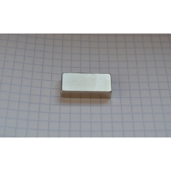 Magnes neodymowy MPŁ 25x12.5x5 [N38]