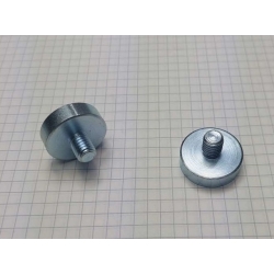 Uchwyt magnetyczny C25L z magnesem neodymowym [M8/ N 38]