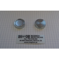 UM 25x7 z magnesem neodymowym w obudowie stalowej ocynkowany
