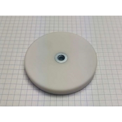 Uchwyt Magnetyczny UMGW 66x8,5 M6 mm w gumie gwint wewnętrzny BIAŁY