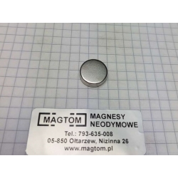 Magnes neodymowy MW 15x3 [N38]