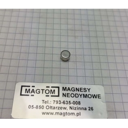 Magnes neodymowy MW 6x4 [N38]