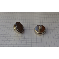 Uchwyt magnetyczny C25 z magnesem neodymowym [M6/ N 38]