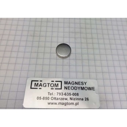 Magnes neodymowy MW 12x3 [N38]