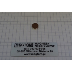 Magnes neodymowy MW 10x2 [N42]