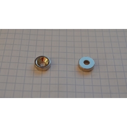 Magnes neodymowy okrągły pod wkręt MP 10-7/3.5x3 [N38]