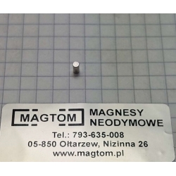 Magnes neodymowy MW 2x4 [N38]