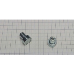 Uchwyt magnetyczny D10L z magnesem neodymowym [M3/ N 38]