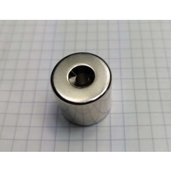 Magnes neodymowy okrągły pod wkręt MP 20-8/4x20 [N42]