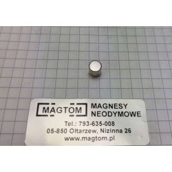 Magnes neodymowy MW 6x6 [N38]