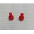Pionek do tablic UMT 12x20 magnes z plastikową rączką czerwony