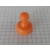 Magnes do tablicy UMT 19x25 z plastikową rączką POMARAŃCZOWY pionek