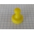 Magnes do tablicy UMT 19x25 z plastikową rączką żółty pionek